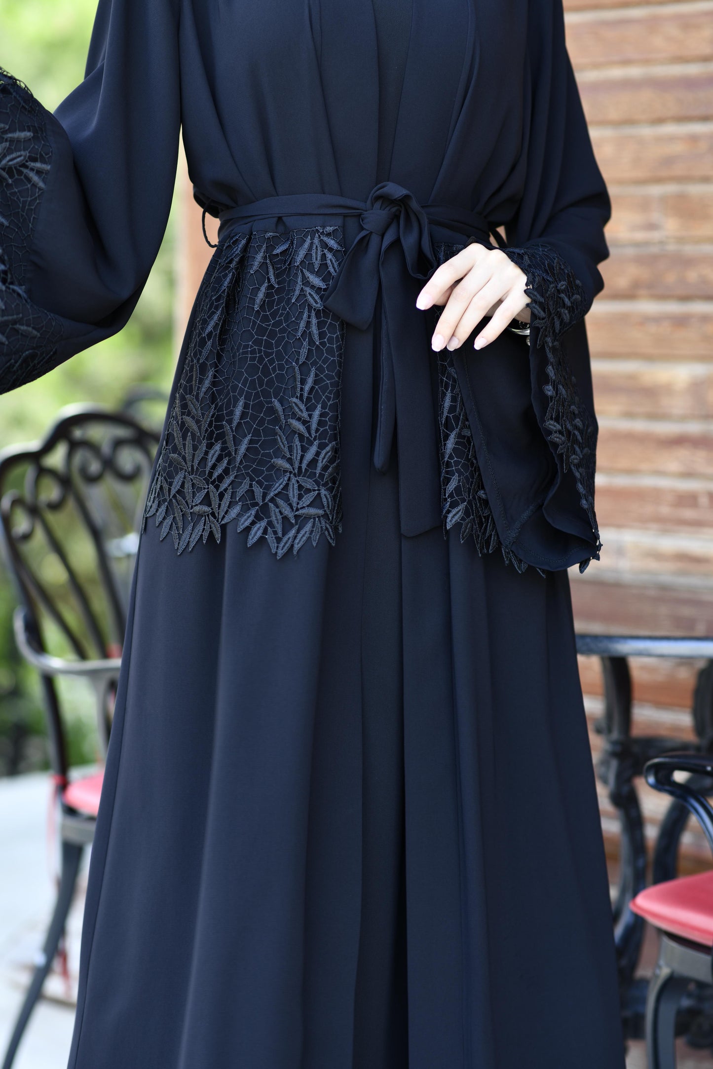 Elegant Black Abaya